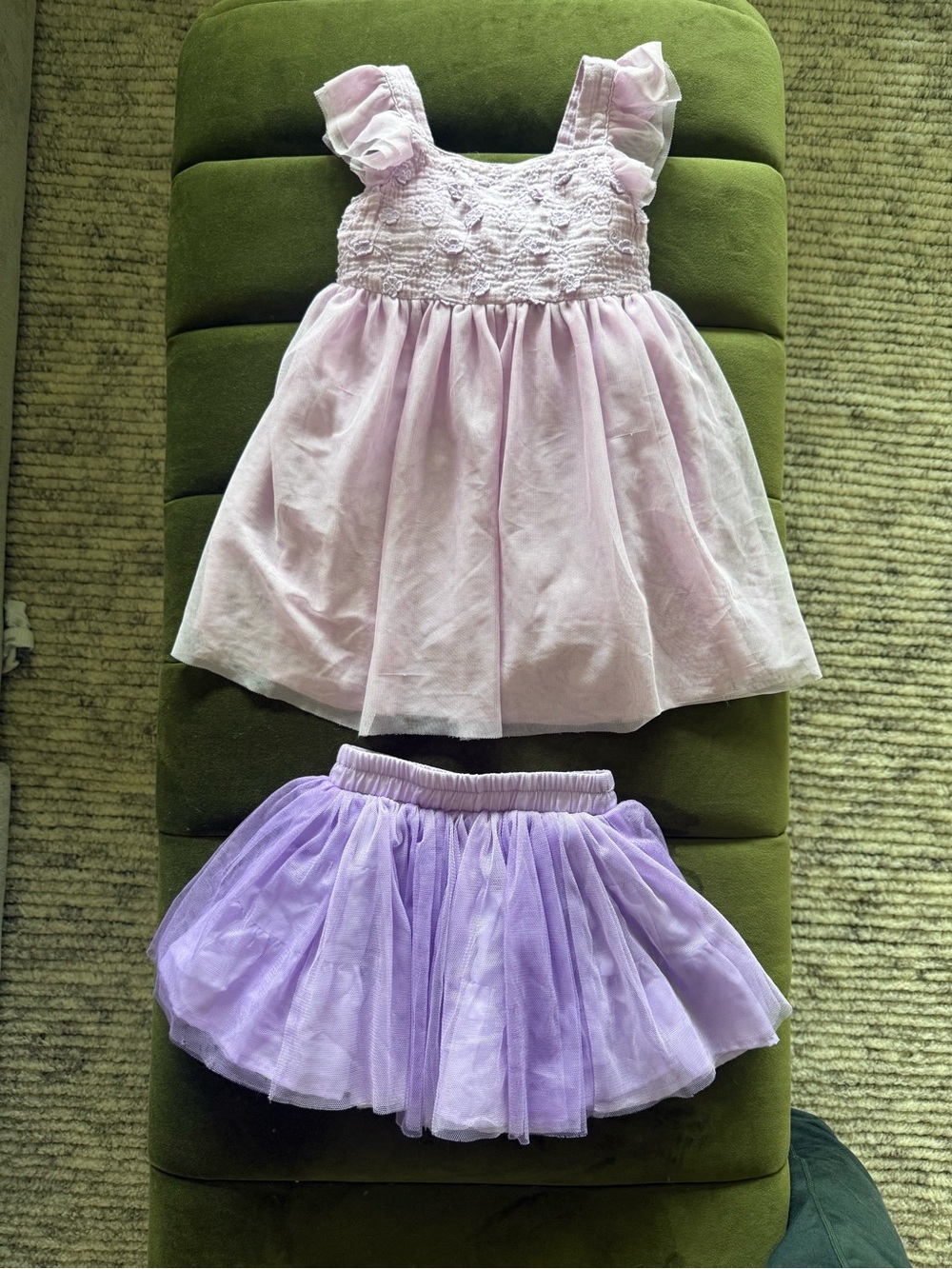Peek Lavender Girls Two-Piece Bundle Set